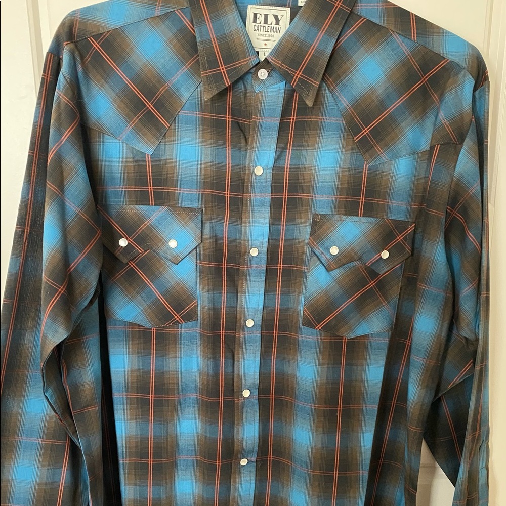 Let Cattleman Pearl Snap Shirt